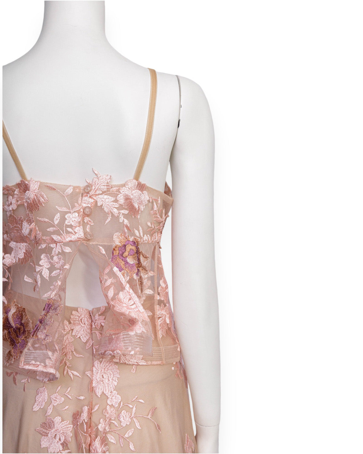Set falda y top rose