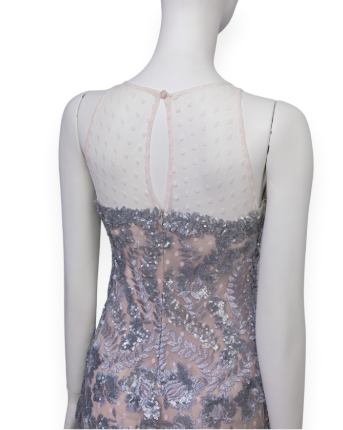 Vestido mini lentejuelas