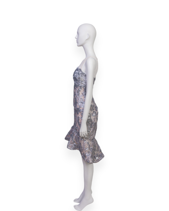 Vestido mini lentejuelas