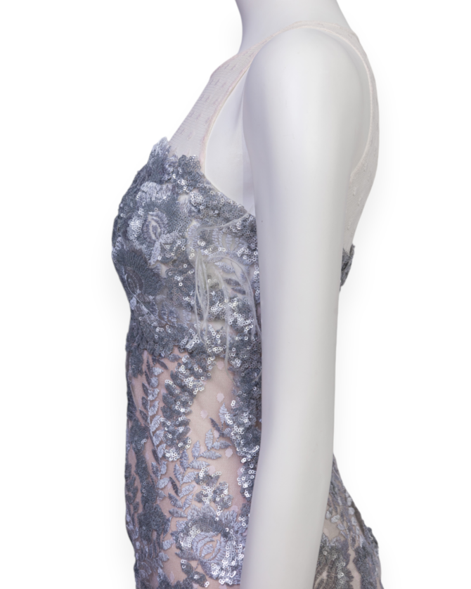Vestido mini lentejuelas