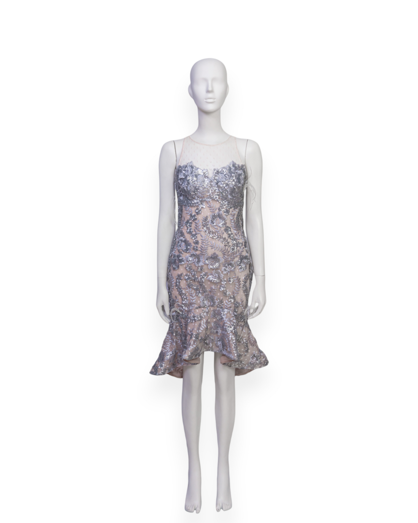 Vestido mini lentejuelas
