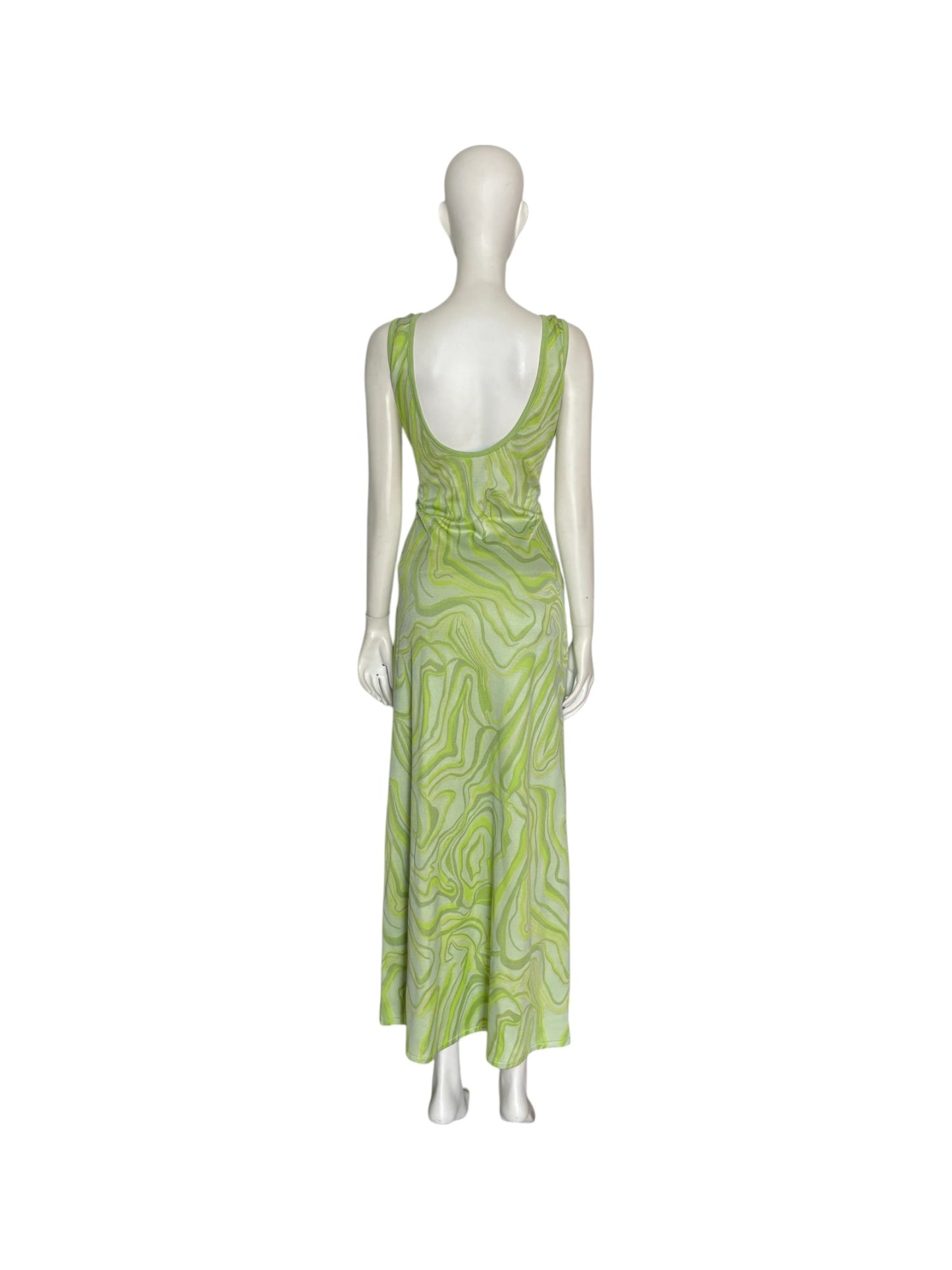 VESTIDO MAXI VERDE