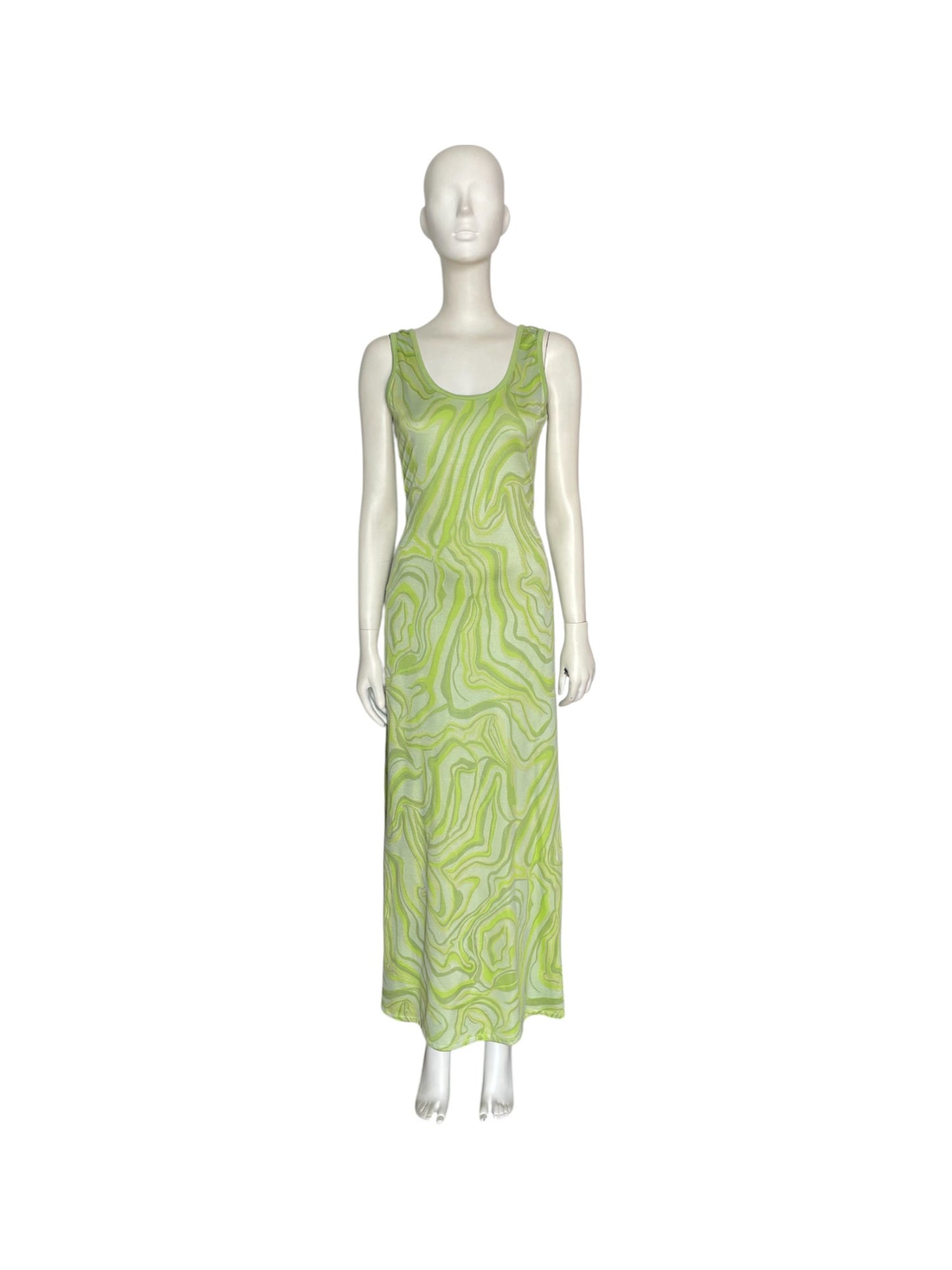 VESTIDO MAXI VERDE