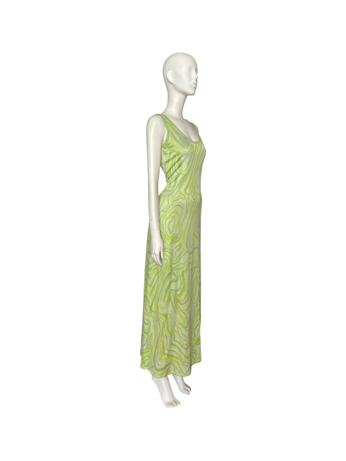 VESTIDO MAXI VERDE