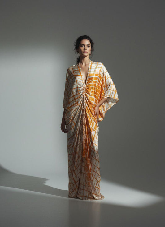 cloiser dress orange
