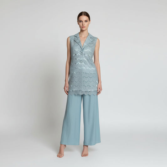 Sed bordado babyblue