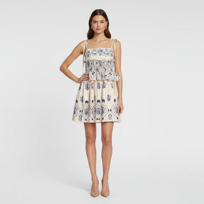 Salvador Jarrón Mini Dress