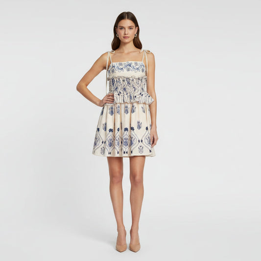 Salvador Jarrón Mini Dress