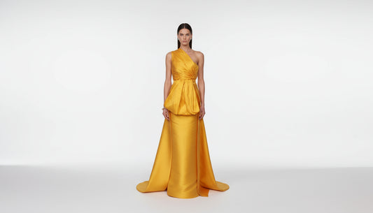 Vestido fiesta amarillo