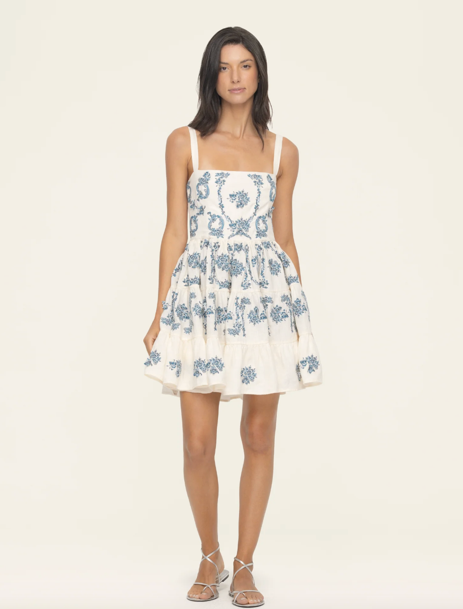 Lima florero mini dress
