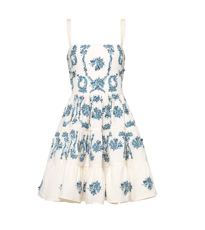 Lima florero mini dress