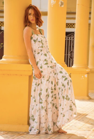 Vestido maxi victoria