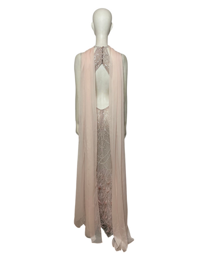 Plumas maxi dress
