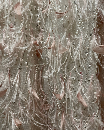 Plumas maxi dress