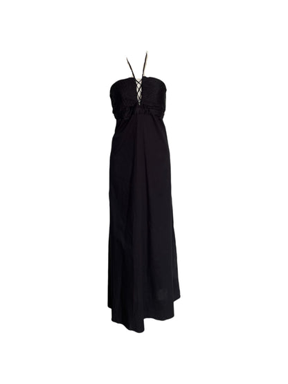 acordeon midi dress