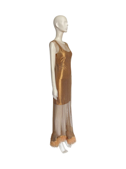 vestido maxi fantasia