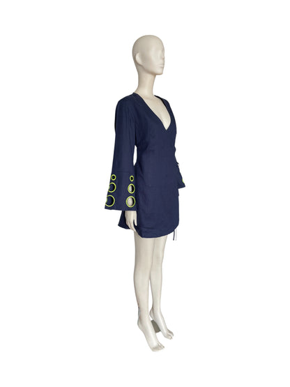 Vestido mini magen tunic navy