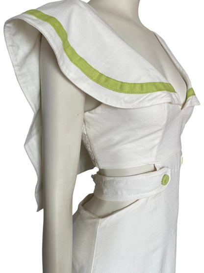 vestidomaxi sailor white