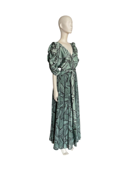 vestido maxi saturno