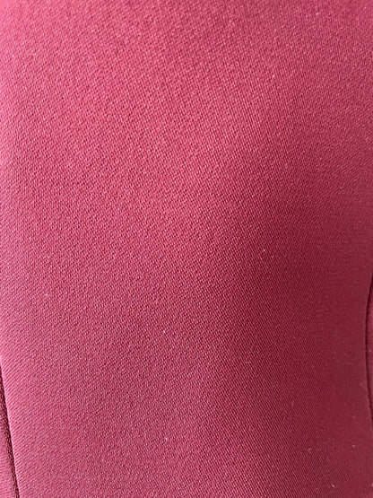 Vestido rojo maxi medio hombro