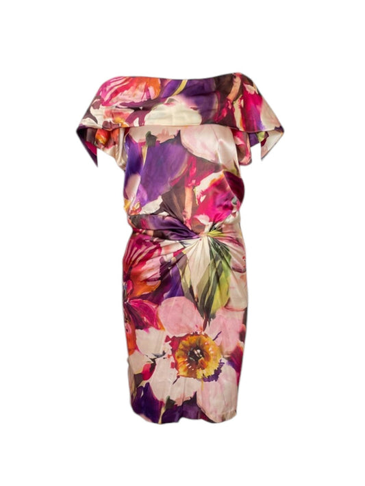VESTIDO MINI SEDA ESTAMPADO