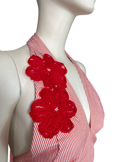 Top listas rojas con flores