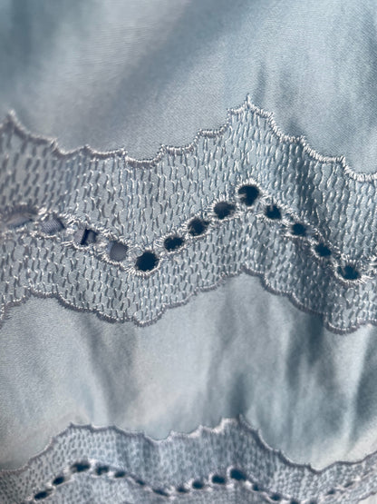 Set falda y top baby blue