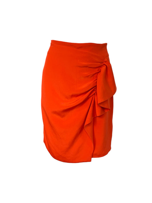 Falda mini naranja