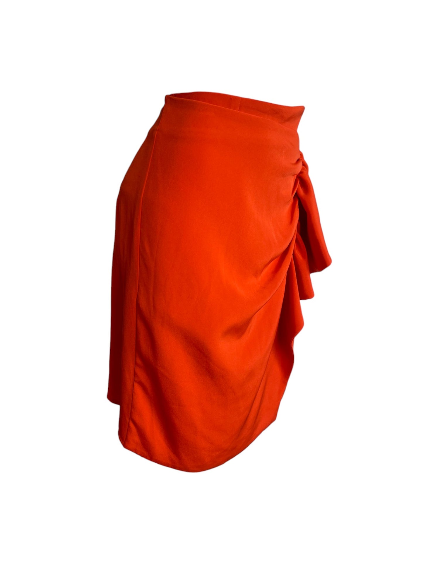 Falda mini naranja