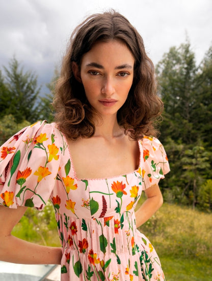 mini dress caramelo primavera