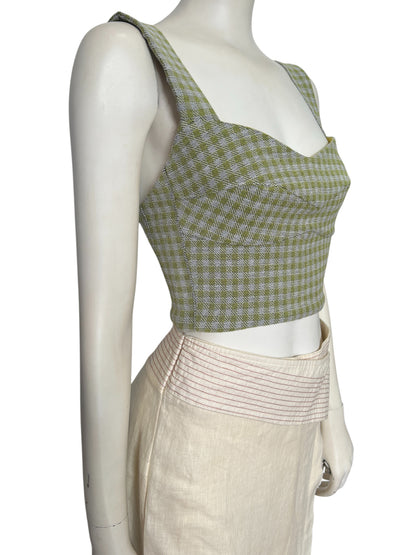 Pantalon en Lino cruzado