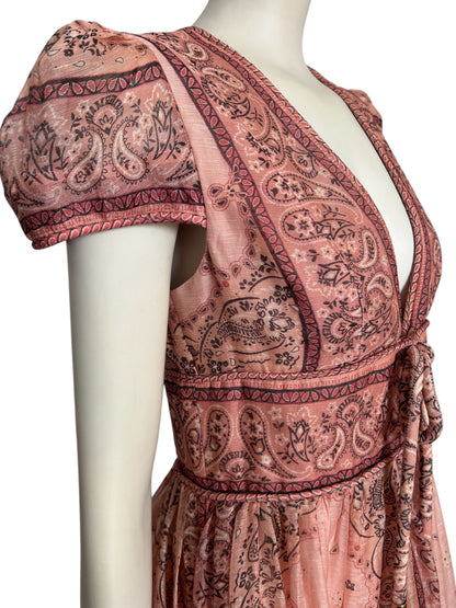 Mini dress coral