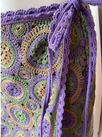 set crochet lila