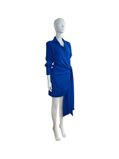 mini dress azul rey