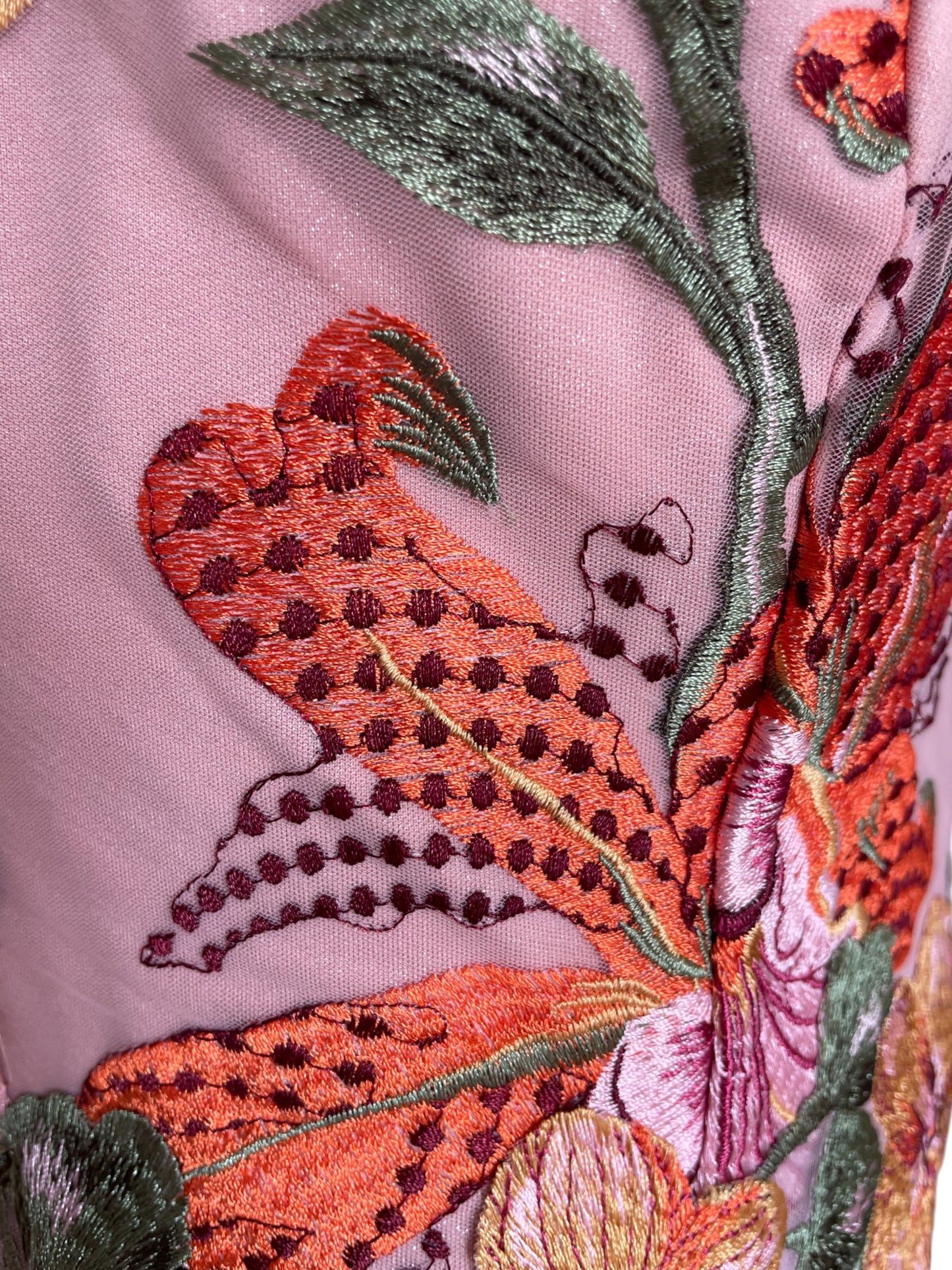 Vestido mini de flores