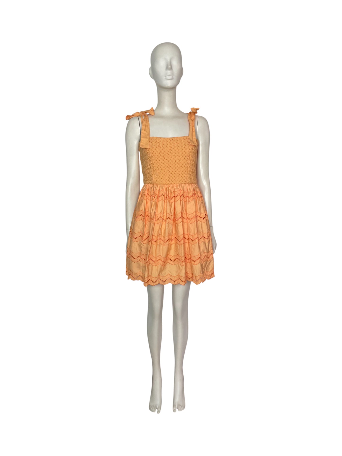 Vestido mini naranja