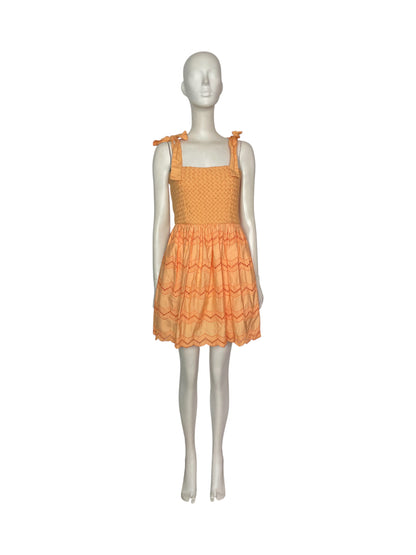 Vestido mini naranja
