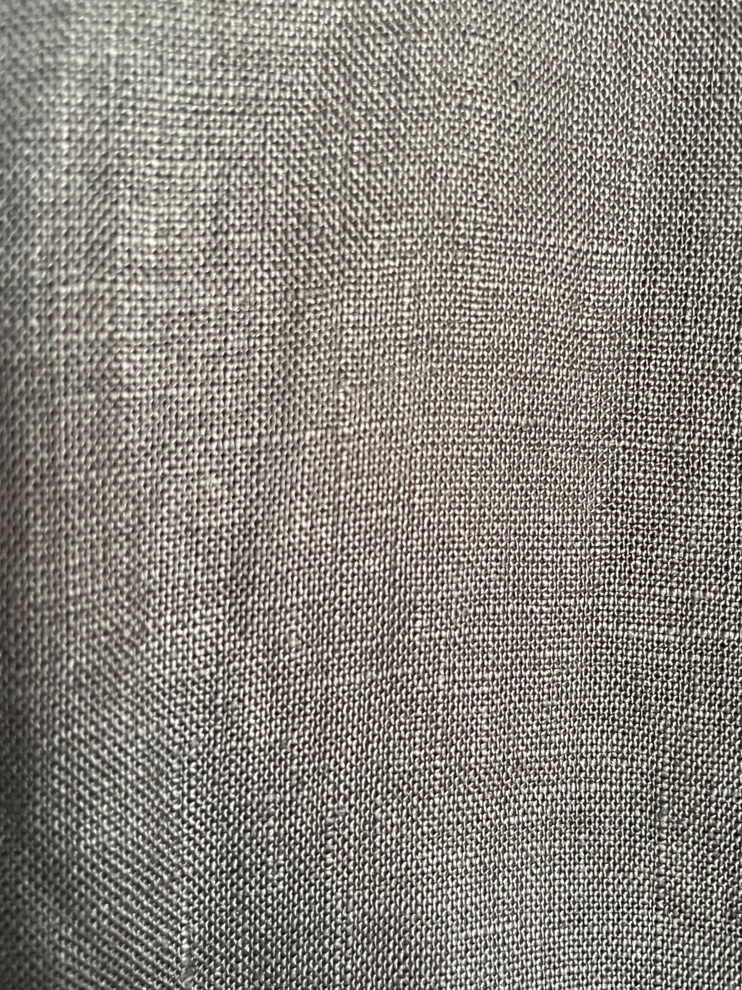 Vestido de lino negro