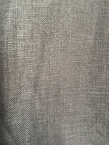 Vestido de lino negro