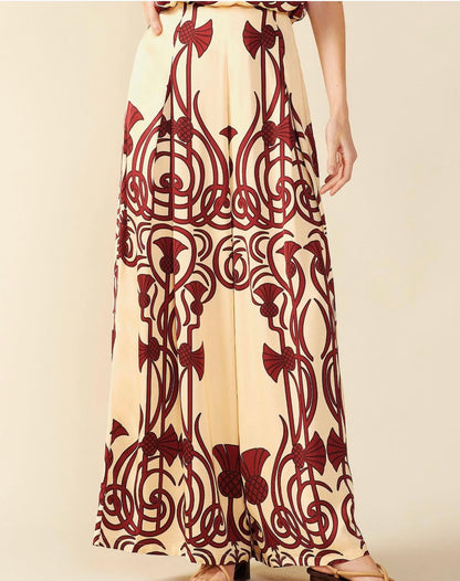 Pantalon isla vino