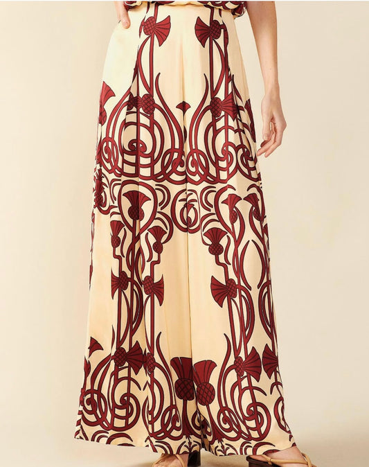 Pantalon isla vino