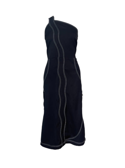 vestido bella mini medio hombro