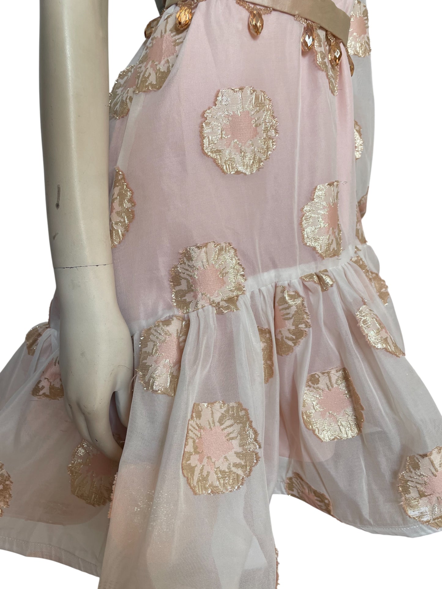 Vestido mini de una manga