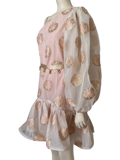 Vestido mini de una manga