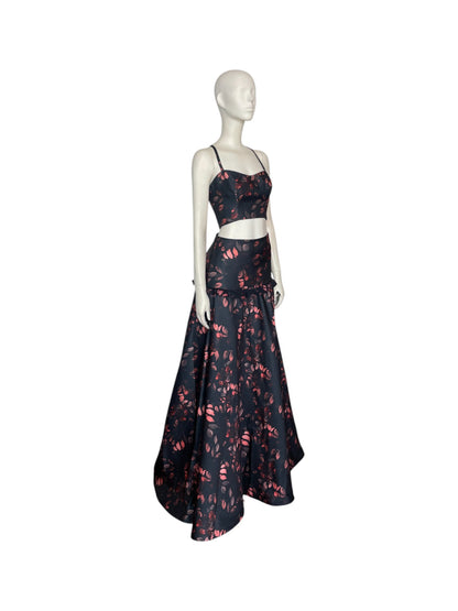 Set top y falda floral