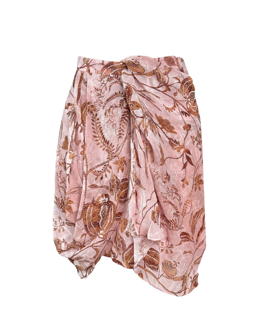 Falda floral