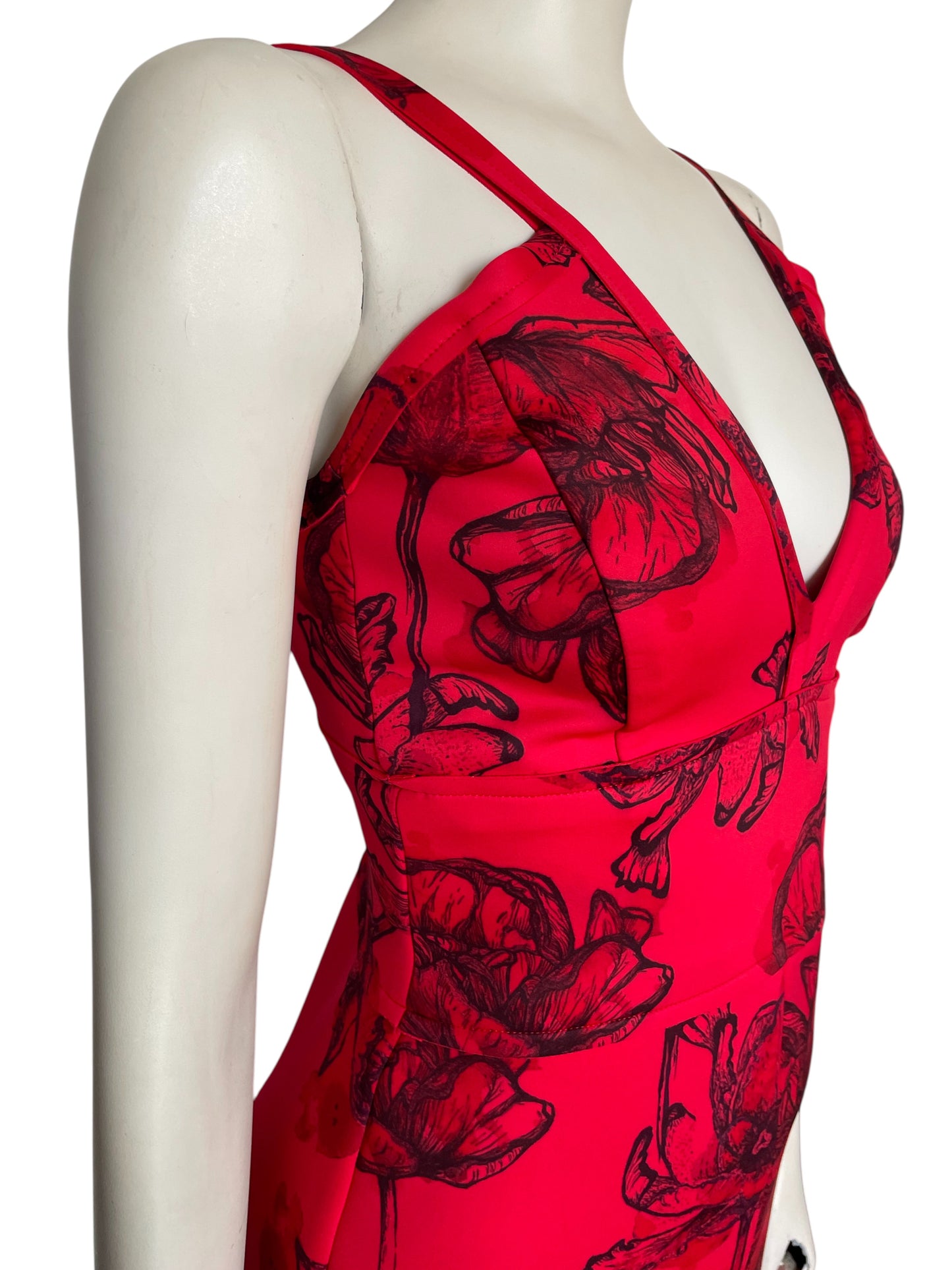 Maxi dress rojo