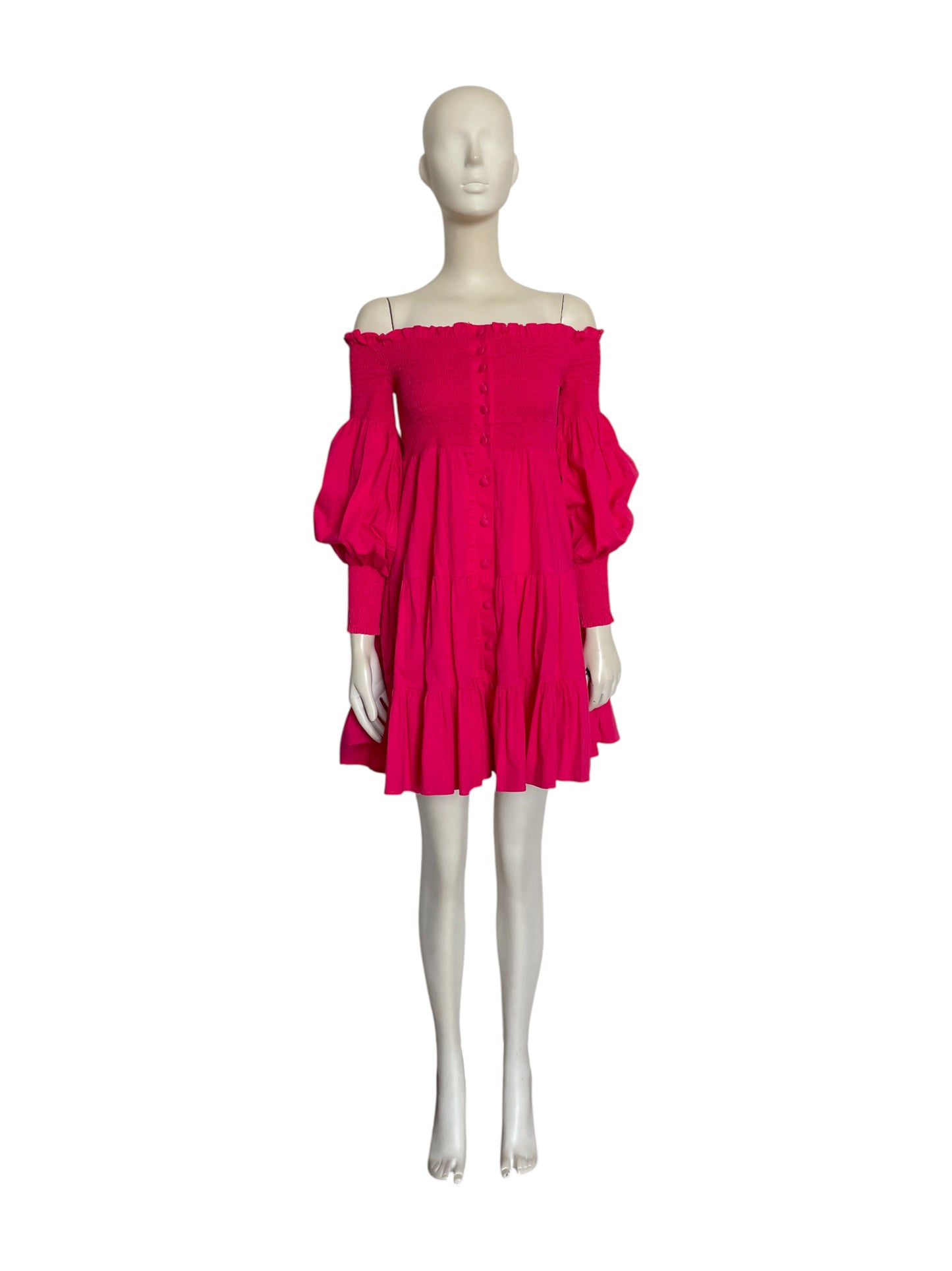 Marianne mini dress fucsia
