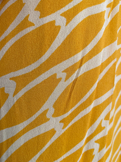 Vestido midi amarillo