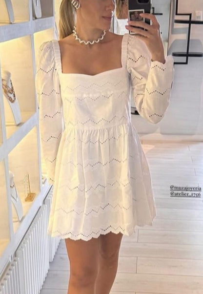 Vestido florencia blanco